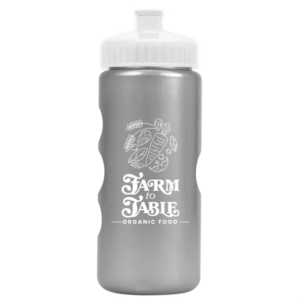 22 oz. Mini Peak Tritan™ Metalike Bottle with push pull lid.... from ASI 40480 Koozie Group