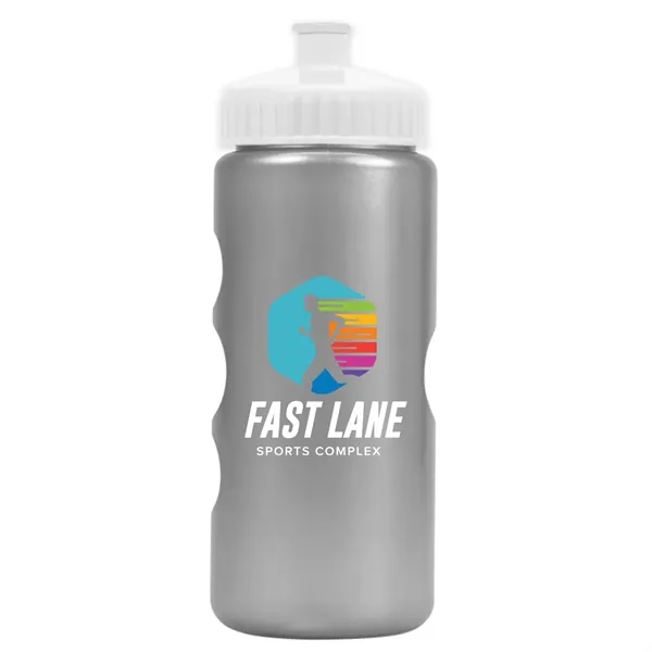 22 oz. Mini Peak Tritan™ Metalike Bottle with push pull lid.... from ASI 40480 Koozie Group