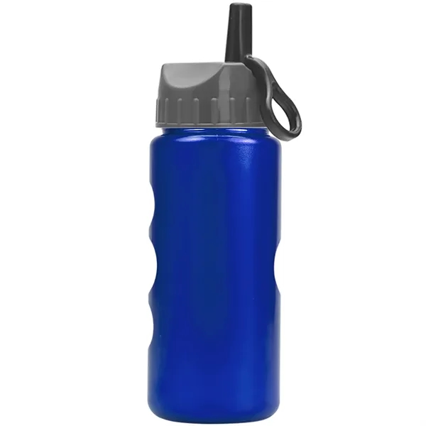 22 oz. Mini Peak Tritan™ Metalike Bottle with a Ring Straw... from ASI 40480 Koozie Group