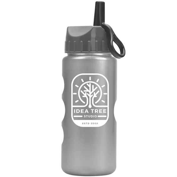 22 oz. Mini Peak Tritan™ Metalike Bottle with a Ring Straw... from ASI 40480 Koozie Group