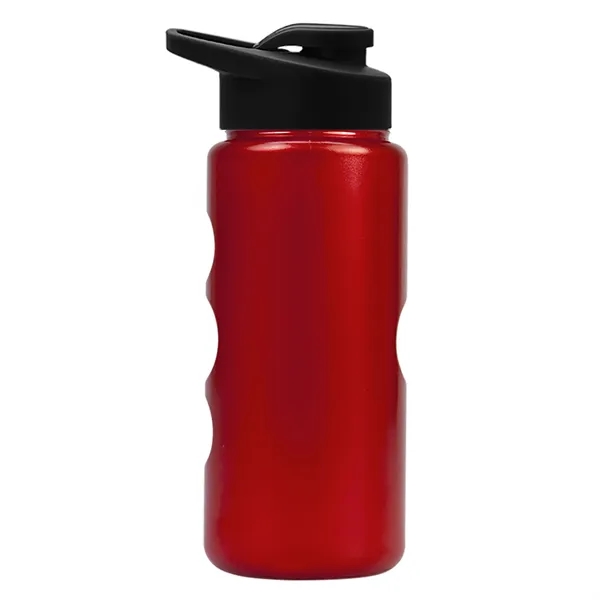 22 oz. Mini Peak Tritan™ Metalike bottle with Drink thru lid... from ASI 40480 Koozie Group