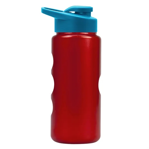 22 oz. Mini Peak Tritan™ Metalike bottle with Drink thru lid... from ASI 40480 Koozie Group