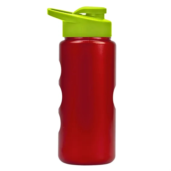 22 oz. Mini Peak Tritan™ Metalike bottle with Drink thru lid... from ASI 40480 Koozie Group