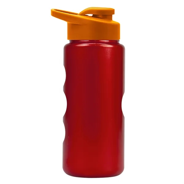 22 oz. Mini Peak Tritan™ Metalike bottle with Drink thru lid... from ASI 40480 Koozie Group