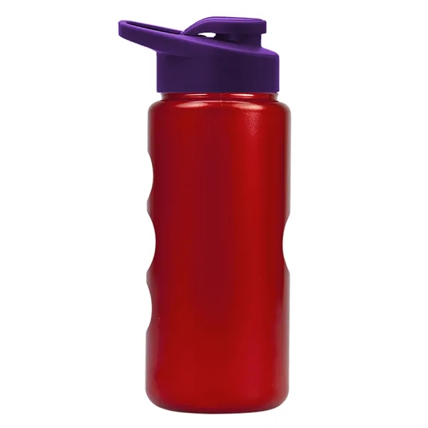 22 oz. Mini Peak Tritan™ Metalike bottle with Drink thru lid... from ASI 40480 Koozie Group