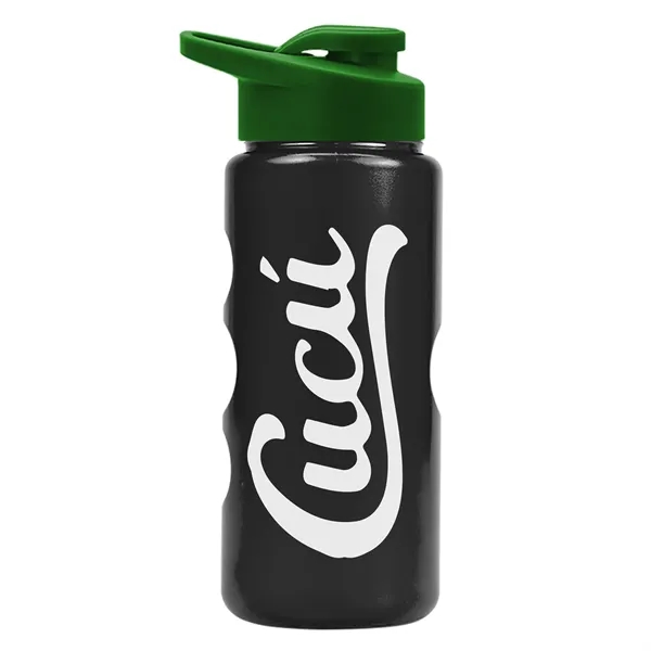 22 oz. Mini Peak Tritan™ Metalike bottle with Drink thru lid... from ASI 40480 Koozie Group