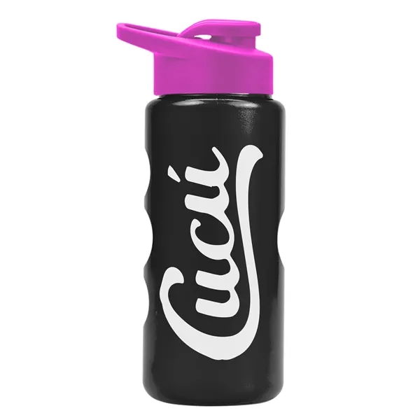 22 oz. Mini Peak Tritan™ Metalike bottle with Drink thru lid... from ASI 40480 Koozie Group