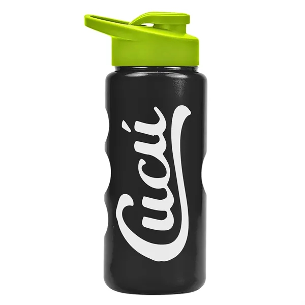 22 oz. Mini Peak Tritan™ Metalike bottle with Drink thru lid... from ASI 40480 Koozie Group