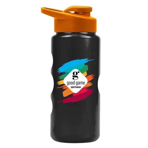 22 oz. Mini Peak Tritan™ Metalike bottle with Drink thru lid... from ASI 40480 Koozie Group
