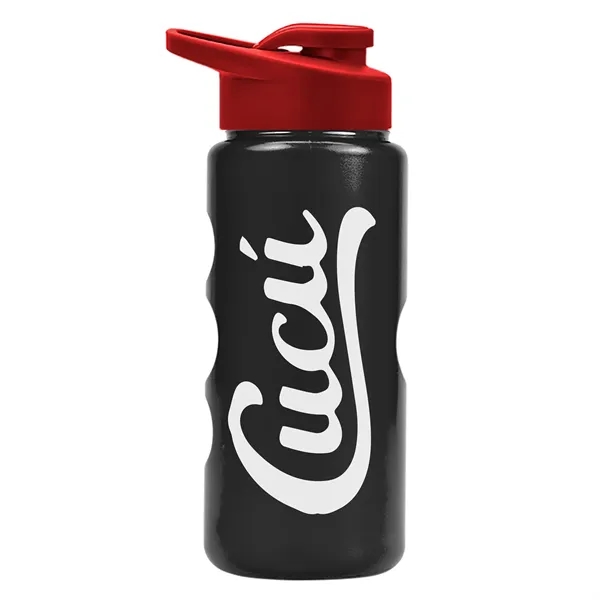 22 oz. Mini Peak Tritan™ Metalike bottle with Drink thru lid... from ASI 40480 Koozie Group