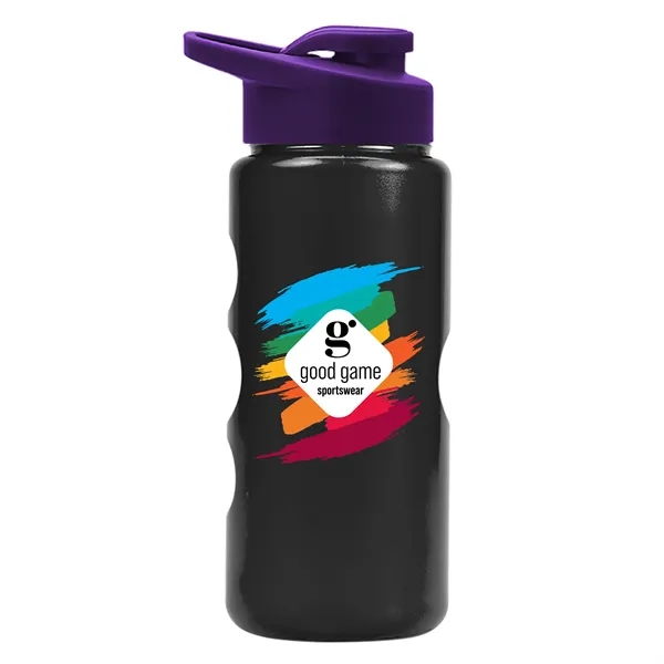 22 oz. Mini Peak Tritan™ Metalike bottle with Drink thru lid... from ASI 40480 Koozie Group