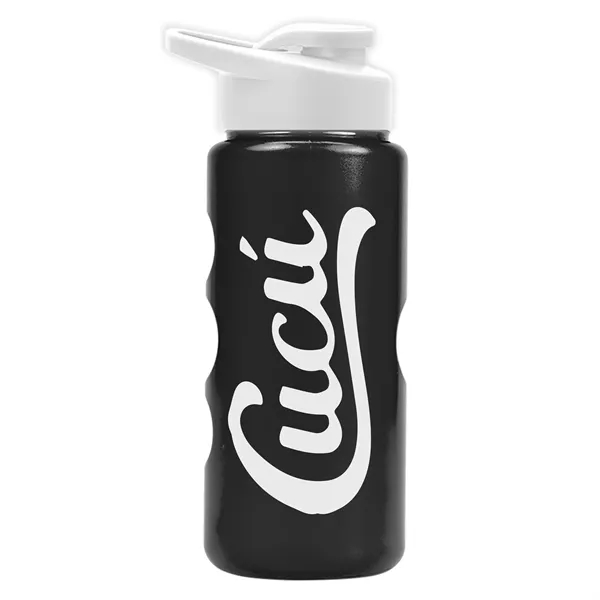 22 oz. Mini Peak Tritan™ Metalike bottle with Drink thru lid... from ASI 40480 Koozie Group