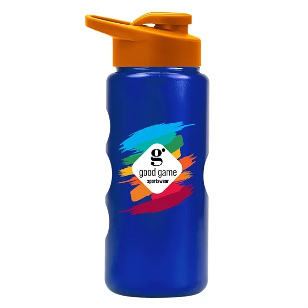 22 oz. Mini Peak Tritan™ Metalike bottle with Drink thru lid... from ASI 40480 Koozie Group