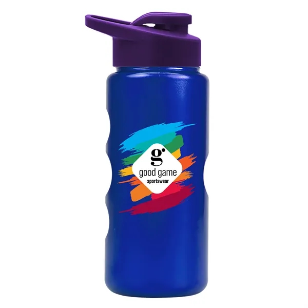 22 oz. Mini Peak Tritan™ Metalike bottle with Drink thru lid... from ASI 40480 Koozie Group