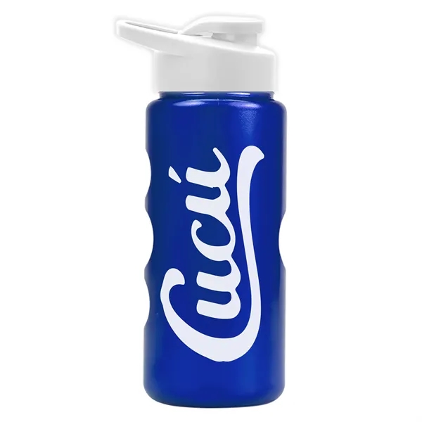 22 oz. Mini Peak Tritan™ Metalike bottle with Drink thru lid... from ASI 40480 Koozie Group