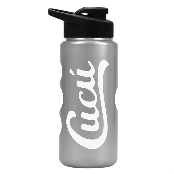 22 oz. Mini Peak Tritan™ Metalike bottle with Drink thru lid... from ASI 40480 Koozie Group