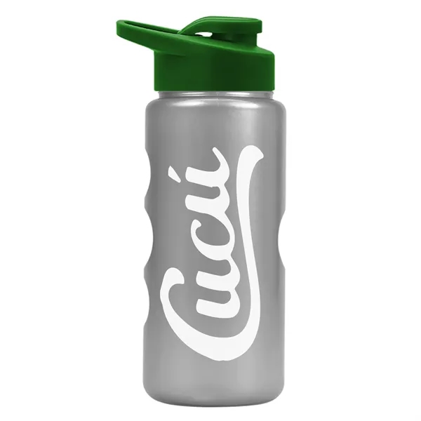 22 oz. Mini Peak Tritan™ Metalike bottle with Drink thru lid... from ASI 40480 Koozie Group