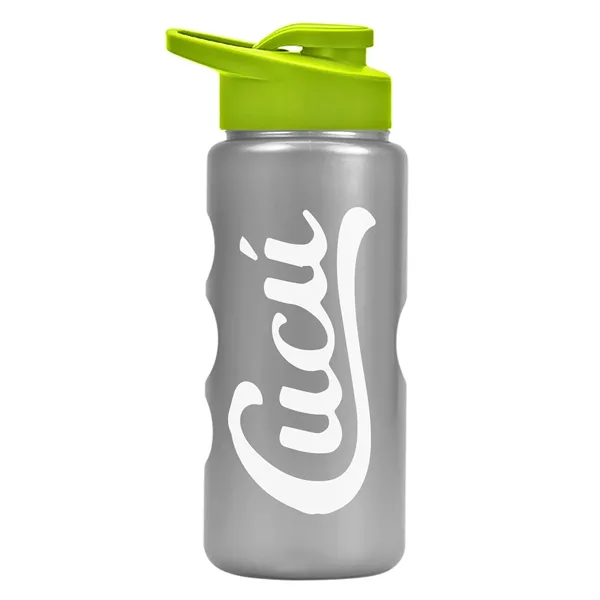 22 oz. Mini Peak Tritan™ Metalike bottle with Drink thru lid... from ASI 40480 Koozie Group