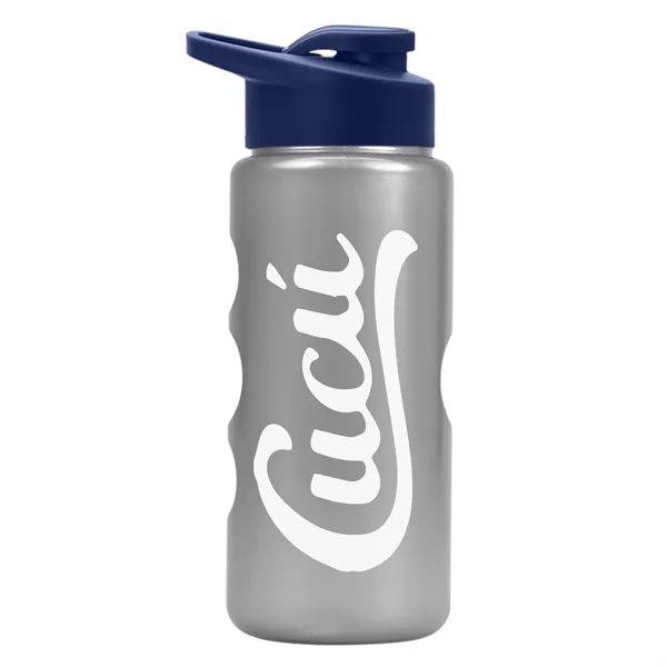 22 oz. Mini Peak Tritan™ Metalike bottle with Drink thru lid... from ASI 40480 Koozie Group