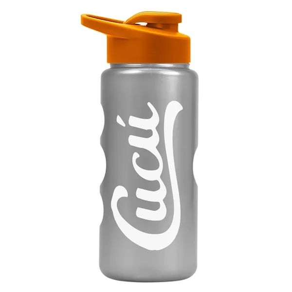 22 oz. Mini Peak Tritan™ Metalike bottle with Drink thru lid... from ASI 40480 Koozie Group