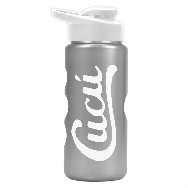 22 oz. Mini Peak Tritan™ Metalike bottle with Drink thru lid... from ASI 40480 Koozie Group