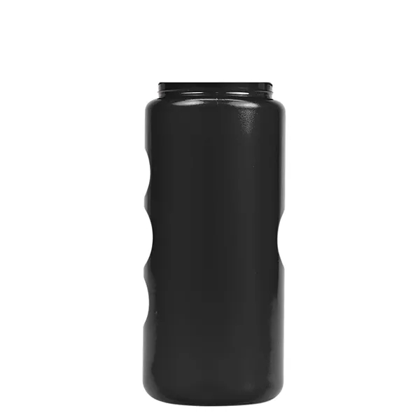 22 oz. Mini Peak Tritan™ Metalike bottle with Drink thru lid... from ASI 40480 Koozie Group