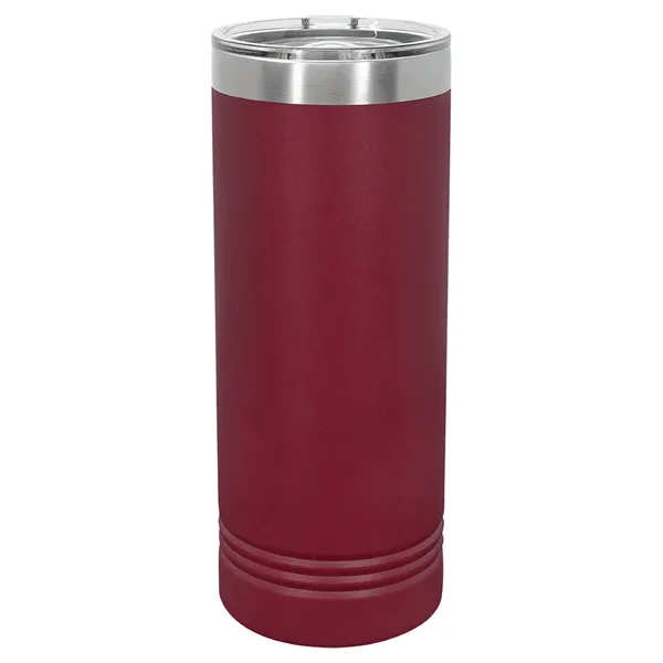 Polar Camel stainless steel 22-ounce insulated tumbler with sliding lid.... from ASI 74601 Calico