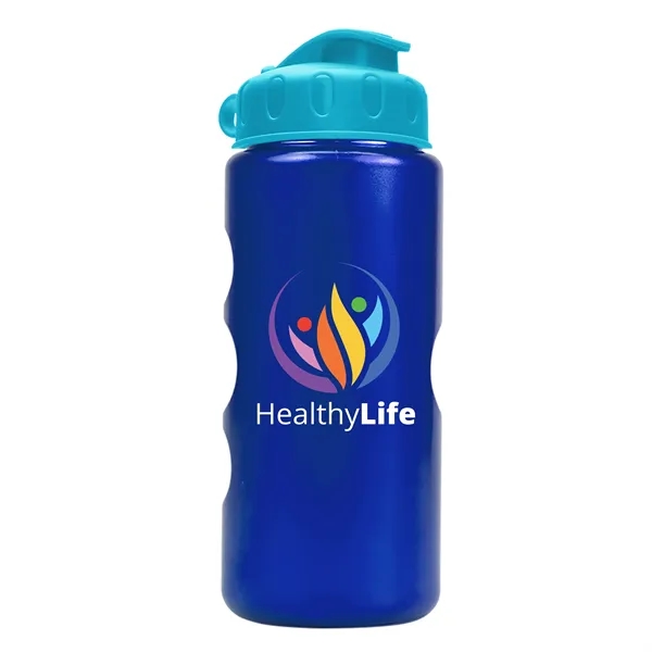 22 oz. Mini Peak Tritan™ Metalike Bottle with Flip lid.... from ASI 40480 Koozie Group