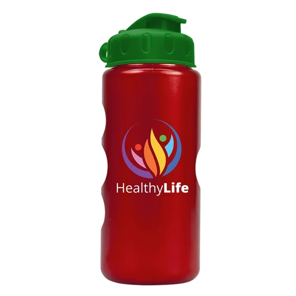 22 oz. Mini Peak Tritan™ Metalike Bottle with Flip lid.... from ASI 40480 Koozie Group