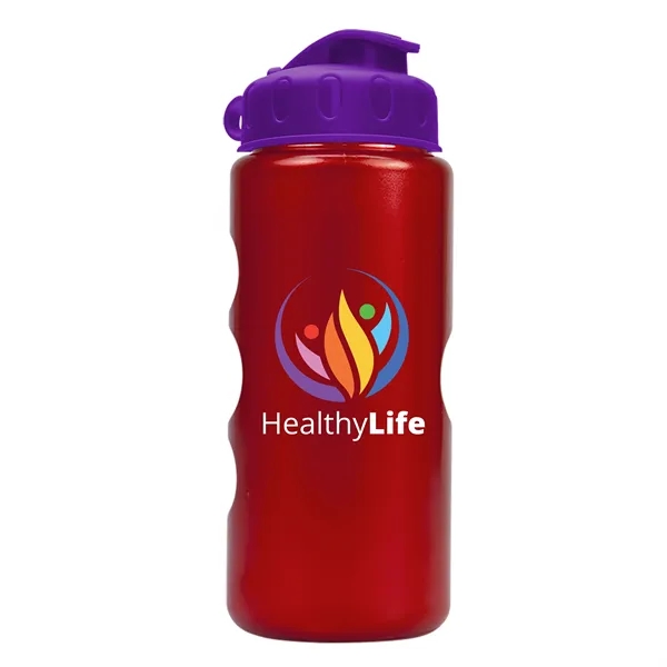 22 oz. Mini Peak Tritan™ Metalike Bottle with Flip lid.... from ASI 40480 Koozie Group