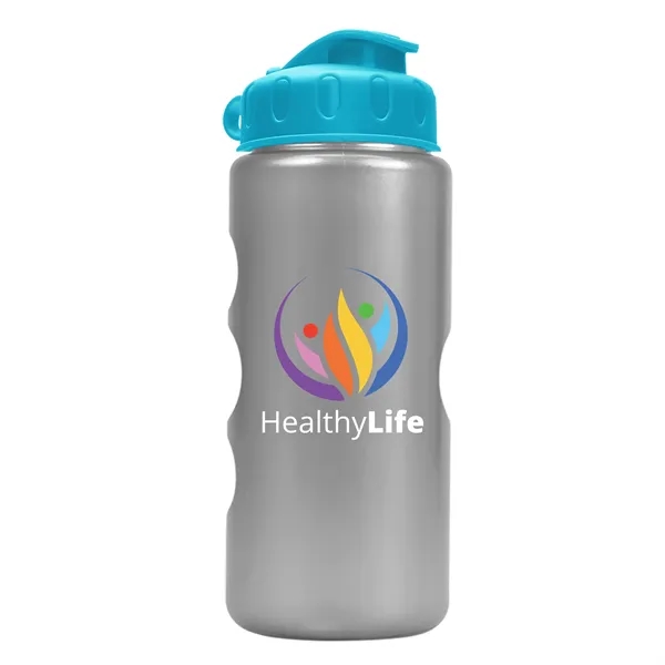 22 oz. Mini Peak Tritan™ Metalike Bottle with Flip lid.... from ASI 40480 Koozie Group
