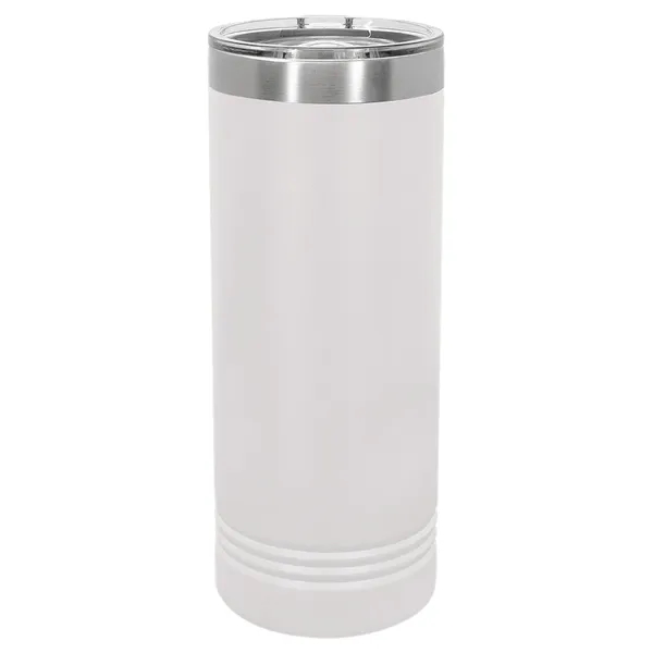 Polar Camel stainless steel 22-ounce insulated tumbler with sliding lid.... from ASI 74601 Calico