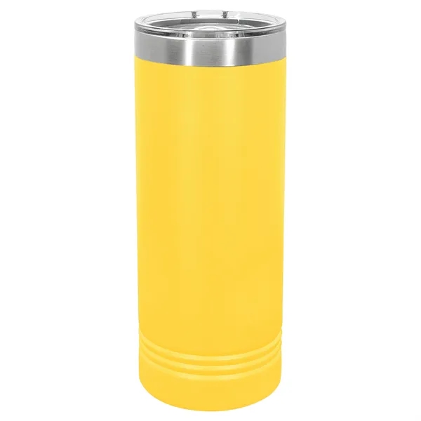 Polar Camel stainless steel 22-ounce insulated tumbler with sliding lid.... from ASI 74601 Calico