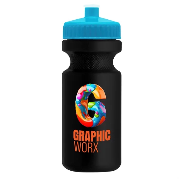 22 oz. Circular Bike Bottles with Push pull lid. Bottle includes... from ASI 40480 Koozie Group