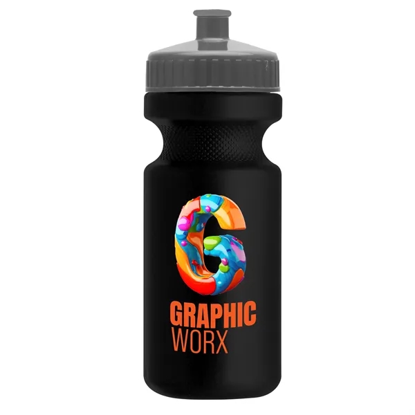 22 oz. Circular Bike Bottles with Push pull lid. Bottle includes... from ASI 40480 Koozie Group