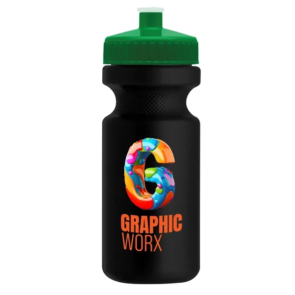 22 oz. Circular Bike Bottles with Push pull lid. Bottle includes... from ASI 40480 Koozie Group