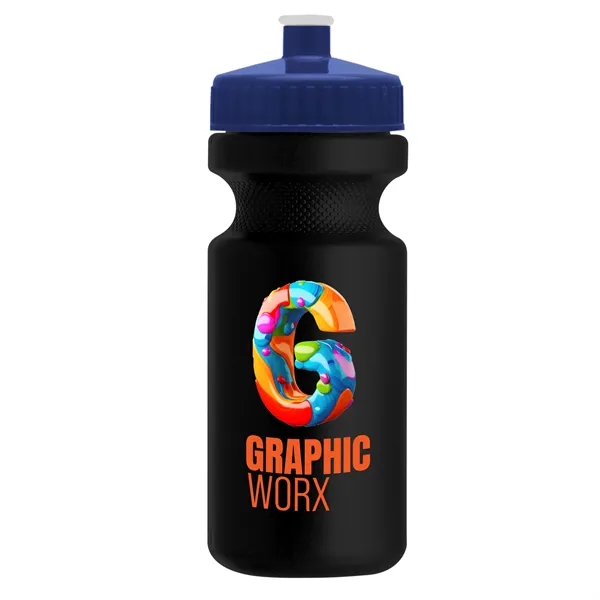22 oz. Circular Bike Bottles with Push pull lid. Bottle includes... from ASI 40480 Koozie Group