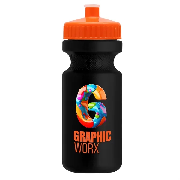 22 oz. Circular Bike Bottles with Push pull lid. Bottle includes... from ASI 40480 Koozie Group