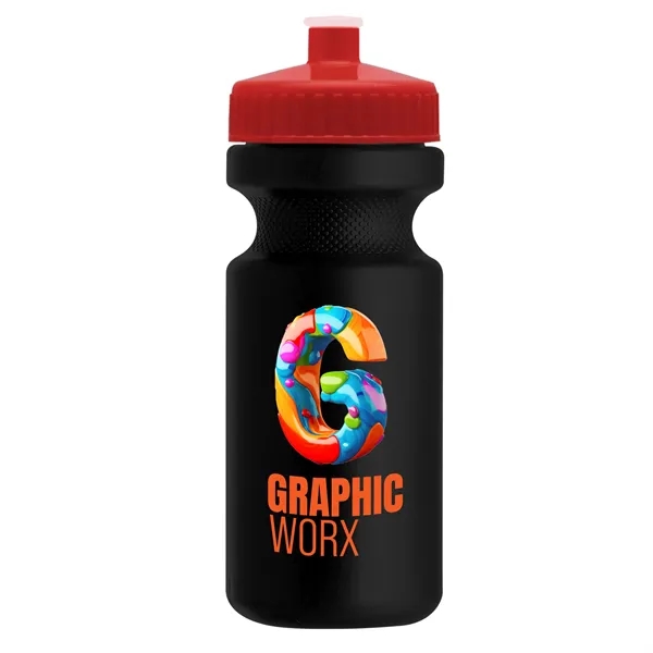 22 oz. Circular Bike Bottles with Push pull lid. Bottle includes... from ASI 40480 Koozie Group