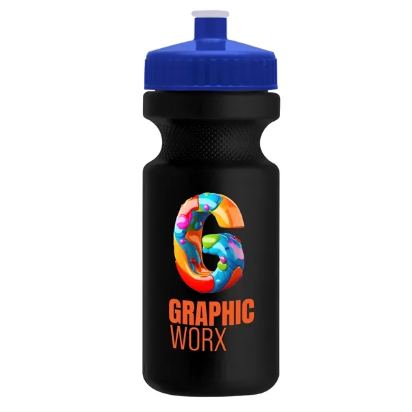 22 oz. Circular Bike Bottles with Push pull lid. Bottle includes... from ASI 40480 Koozie Group