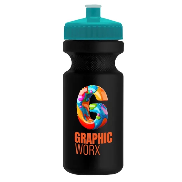 22 oz. Circular Bike Bottles with Push pull lid. Bottle includes... from ASI 40480 Koozie Group