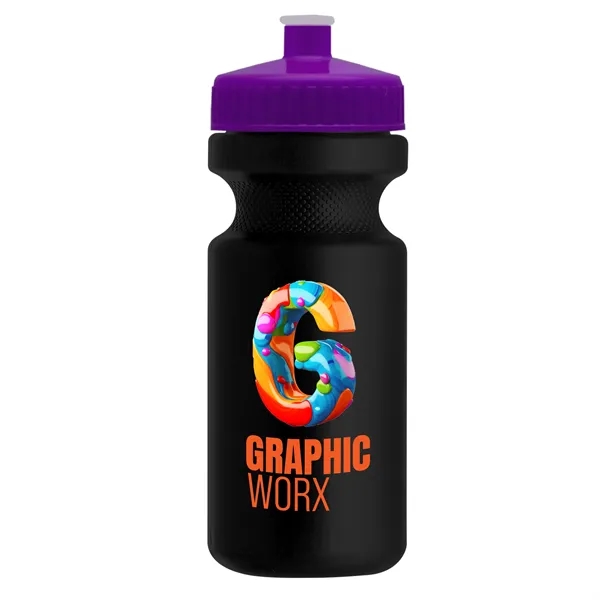 22 oz. Circular Bike Bottles with Push pull lid. Bottle includes... from ASI 40480 Koozie Group