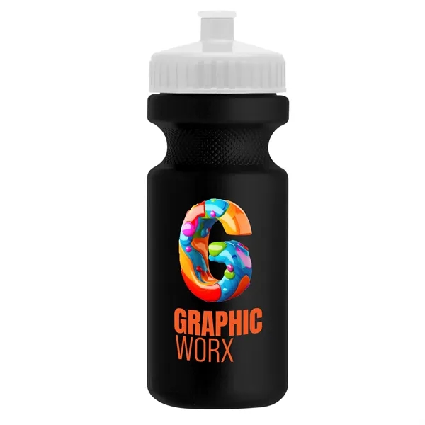 22 oz. Circular Bike Bottles with Push pull lid. Bottle includes... from ASI 40480 Koozie Group