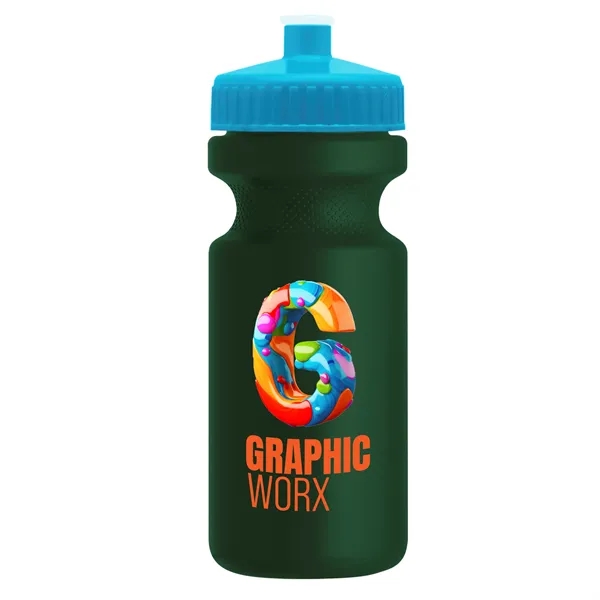 22 oz. Circular Bike Bottles with Push pull lid. Bottle includes... from ASI 40480 Koozie Group