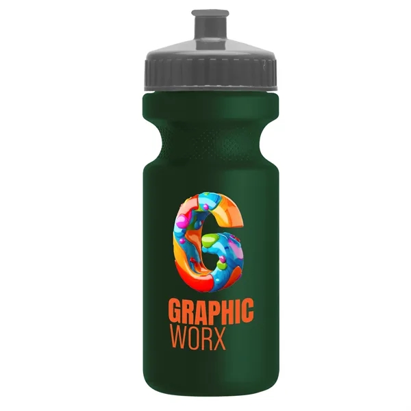 22 oz. Circular Bike Bottles with Push pull lid. Bottle includes... from ASI 40480 Koozie Group