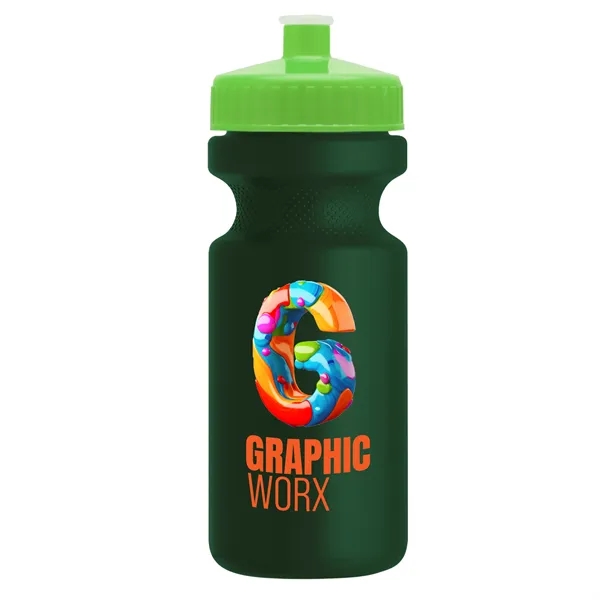 22 oz. Circular Bike Bottles with Push pull lid. Bottle includes... from ASI 40480 Koozie Group
