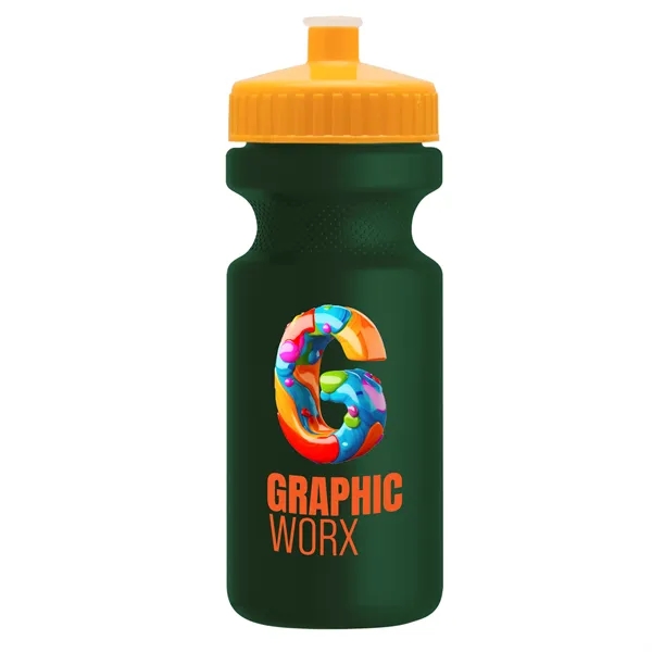 22 oz. Circular Bike Bottles with Push pull lid. Bottle includes... from ASI 40480 Koozie Group