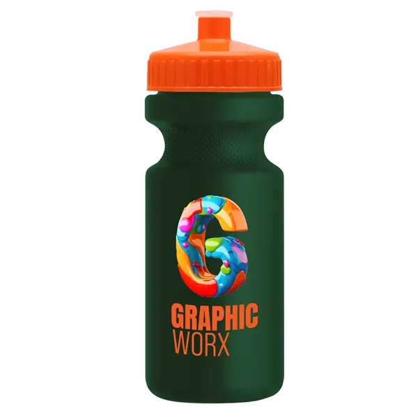 22 oz. Circular Bike Bottles with Push pull lid. Bottle includes... from ASI 40480 Koozie Group