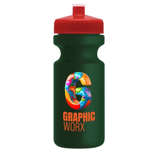 22 oz. Circular Bike Bottles with Push pull lid. Bottle includes... from ASI 40480 Koozie Group