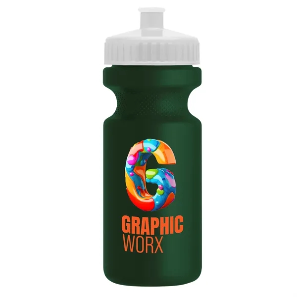22 oz. Circular Bike Bottles with Push pull lid. Bottle includes... from ASI 40480 Koozie Group